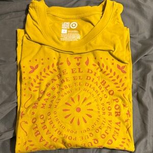 Latino Monty Yellow Graphic T-Shirt